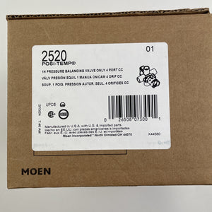 Moen 2520 Posi-Temp Single Handle Valve