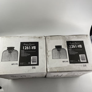 2 Pack Designers Fountain 1261-VB Ezra Flush Mount Ceiling Vintage Bronze