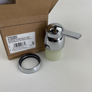 Moen TS3300 90 Degree Single Handle Volume Control Trim - Chrome