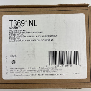 Moen T3691NL Voss Single Handle Pressure Balanced Trim Kit - Polished Nickel