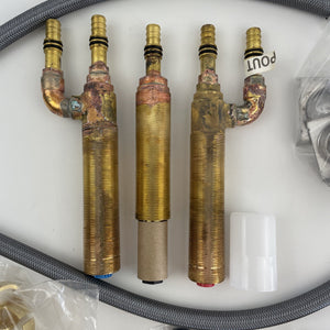 Moen 4793 M-Pact Two Handle Roman Tub Adjustable Valve with 1/2" CPVC PEX