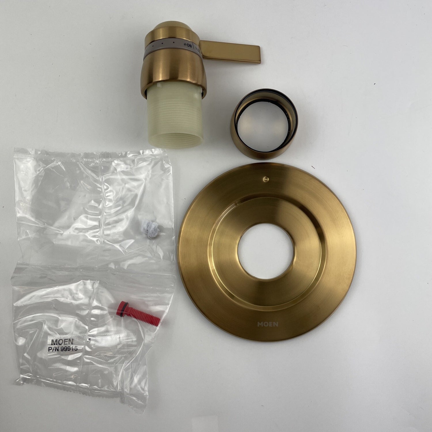 Moen T4621BG CIA Collection ExactTemp Thermostatic Trim Kit Valve Brushed Gold