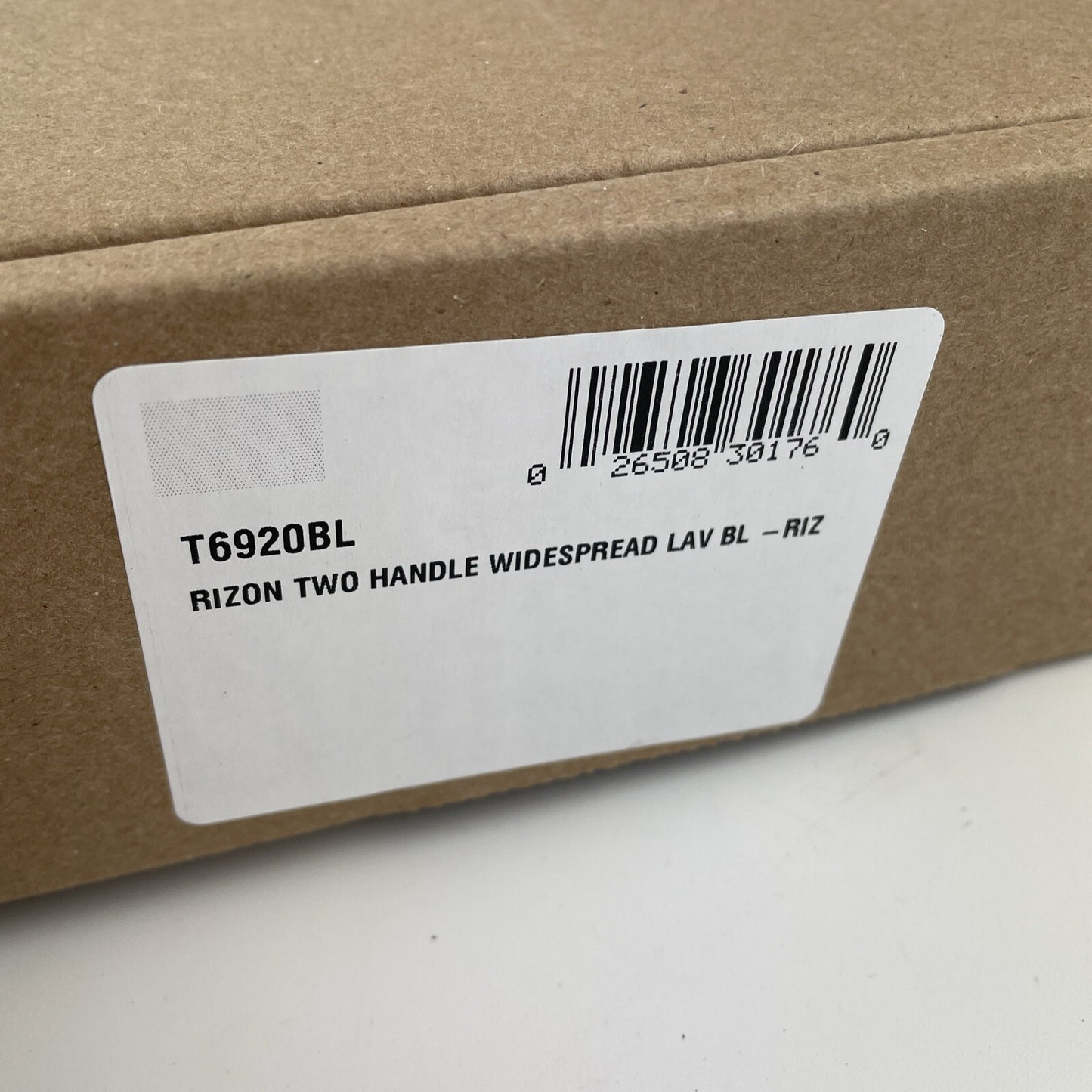 Moen T6920BL Rizon Two-Handle Widespread Low Arc Bathroom Faucet - Matte Black