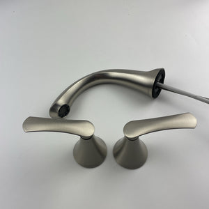 Moen WS84551SRN Darcy 8 in Widespread 2-Handle Bathroom Faucet - Brushed Nickel