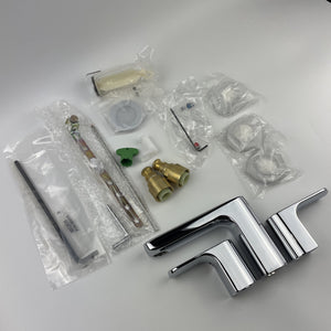 Moen T6920 Rizon Two-Handle Widespread Bathroom Faucet - Chrome