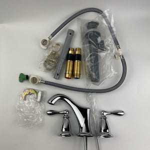 Moen WS84440 Caldwell 2-Handle Widespread Bathroom Faucet - Chrome