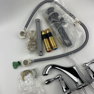 Moen WS84440 Caldwell 2-Handle Widespread Bathroom Faucet - Chrome