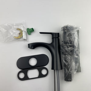 Moen 84516BL Findlay Single Handle Single Hole Bathroom Faucet - Matte Black