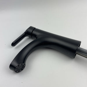 Moen 84516BL Findlay Single Handle Single Hole Bathroom Faucet - Matte Black