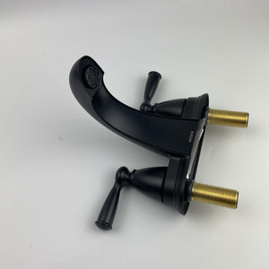 Moen 84942BL Banbury Two-Handle Bathroom Sink Faucet - Matte Black