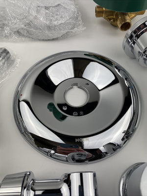 Moen 82618 Meena 4-Spray Tub and Shower Faucet Chrome W/Valve - Chrome