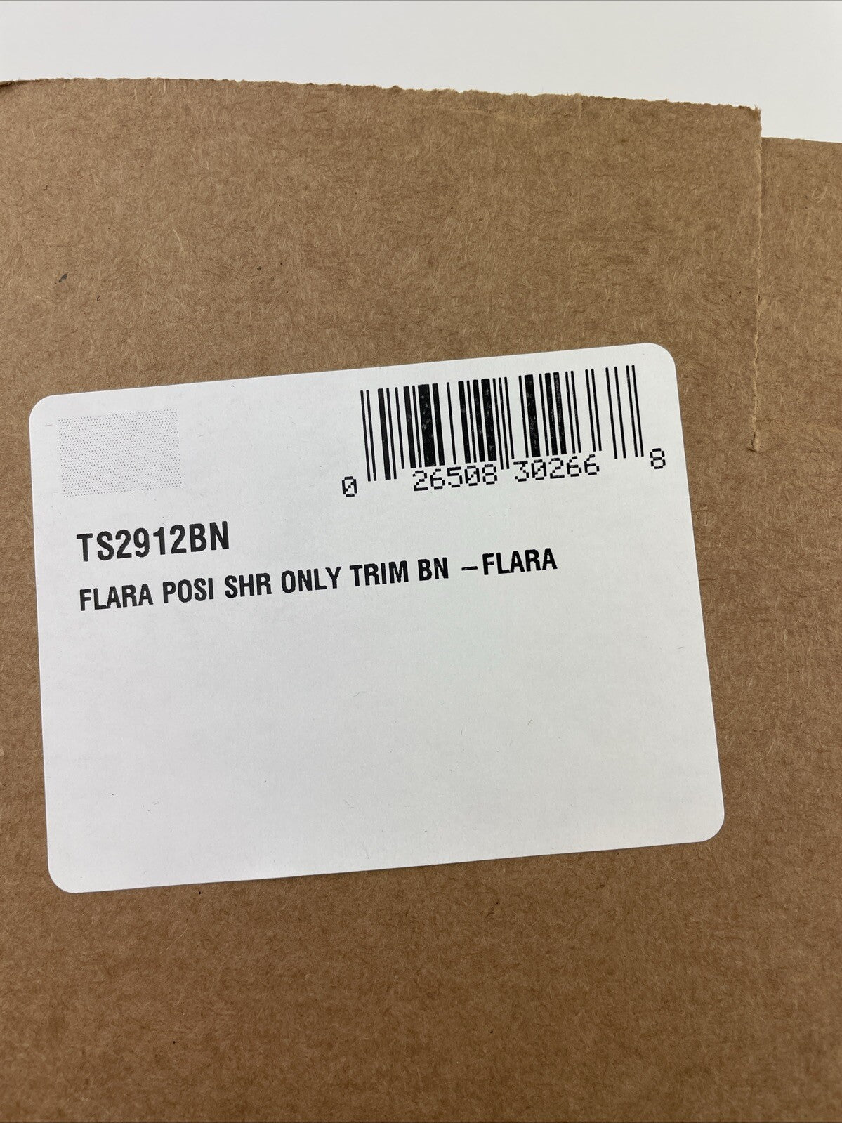 Moen TS2912BN Flara Posi-Temp Pressure Balancing Shower Trim - Brushed Nickel