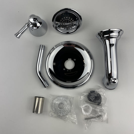 Moen T2183 Dartmoor Posi-Temp Pressure Balanced Tub and Shower - Chrome