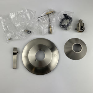 (READ) Moen TS2911BN Flara One-Handle Tub and Shower Trim Kit - Brushed Nickel