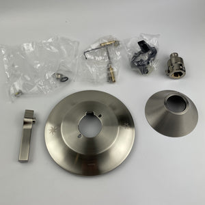 (READ) Moen TS2911BN Flara One-Handle Tub and Shower Trim Kit - Brushed Nickel