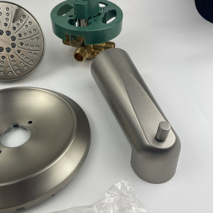 Moen 82518SRN Findlay Single Handle Posi-Temp Tub and Shower - Brushed Nickel