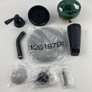 Moen 82910BL Banbury  Single Handle Posi-Temp Tub and Shower - Matte Black