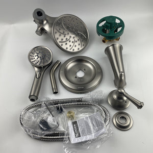Moen 82611SRN Brecklyn Shower Faucet with Magnetix Rainshower - Brushed Nickel