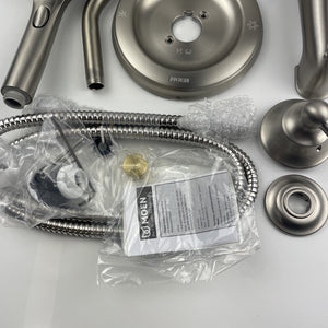 Moen 82611SRN Brecklyn Shower Faucet with Magnetix Rainshower - Brushed Nickel