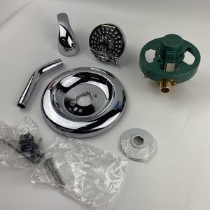 Moen 82604 Adler Posi-Temp Single Handle Pressure Balanced Shower - Chrome