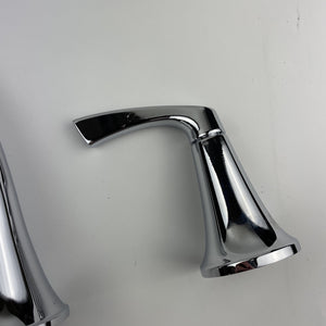 (READ) Moen 84468 Korek High-Arc 2-Handle Widespread Bathroom Faucet - Chrome