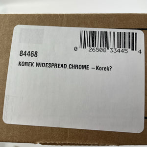 (READ) Moen 84468 Korek High-Arc 2-Handle Widespread Bathroom Faucet - Chrome