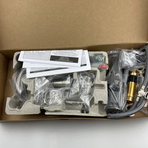 Moen 84972SRN Halle 8 in. High-Arc Bathroom Faucet - Spot Resist Brushed Nickel