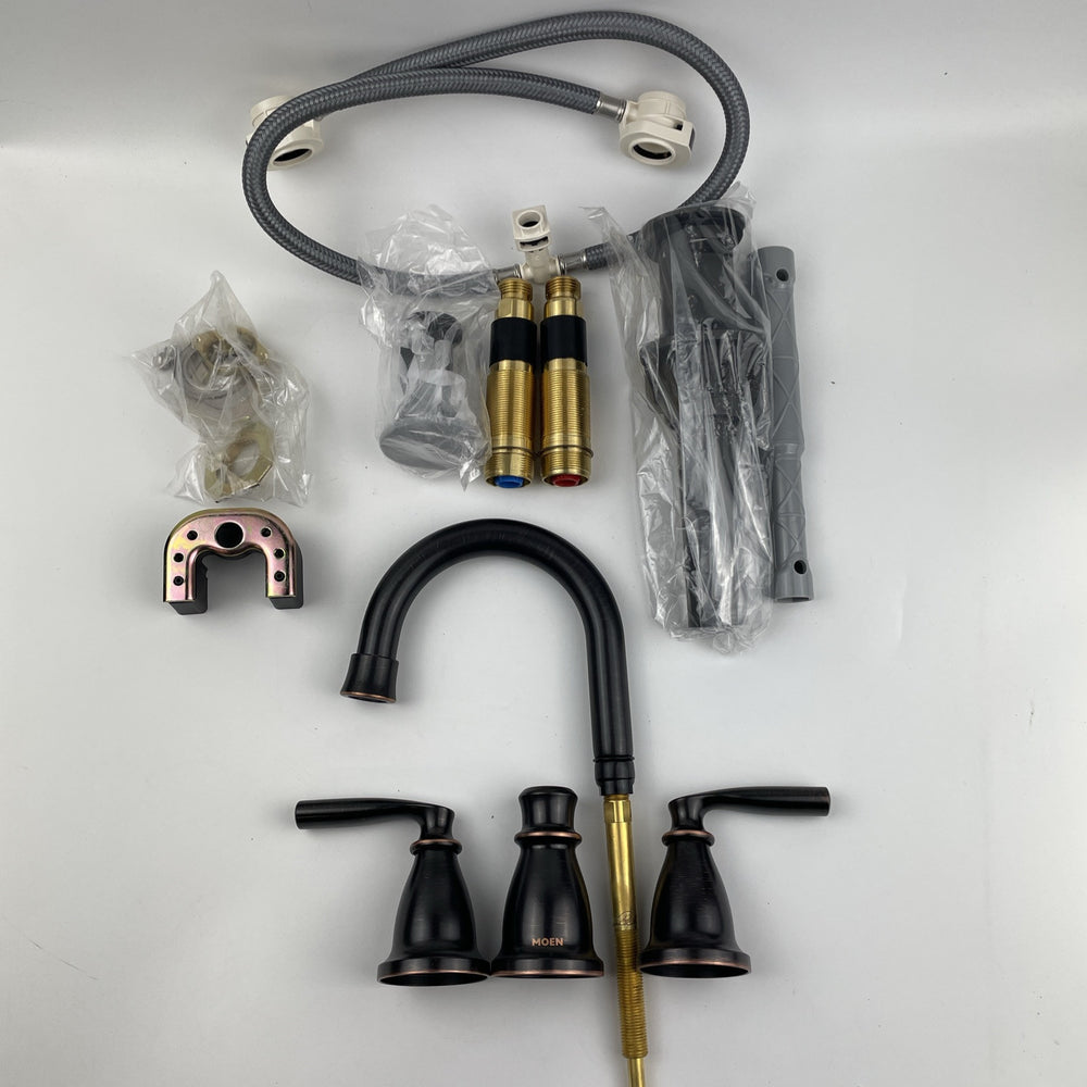 Moen 84539BRB Hilliard 2-Handle Bathroom Sink Faucet - Mediterranean Bronze