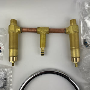 Moen 8225SMF15 M-Dura Two-Handle Widespread Faucet - Chrome