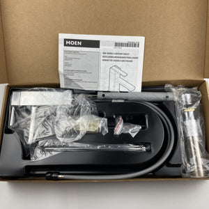 Moen S6701 90 Degree Single Handle Deck Mounted Bathroom Faucet - Chrome