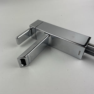 Moen S6701 90 Degree Single Handle Deck Mounted Bathroom Faucet - Chrome