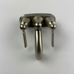 Moen 4505BN Wynford Centerset High-Arc Bathroom Faucet - Brushed Nickel