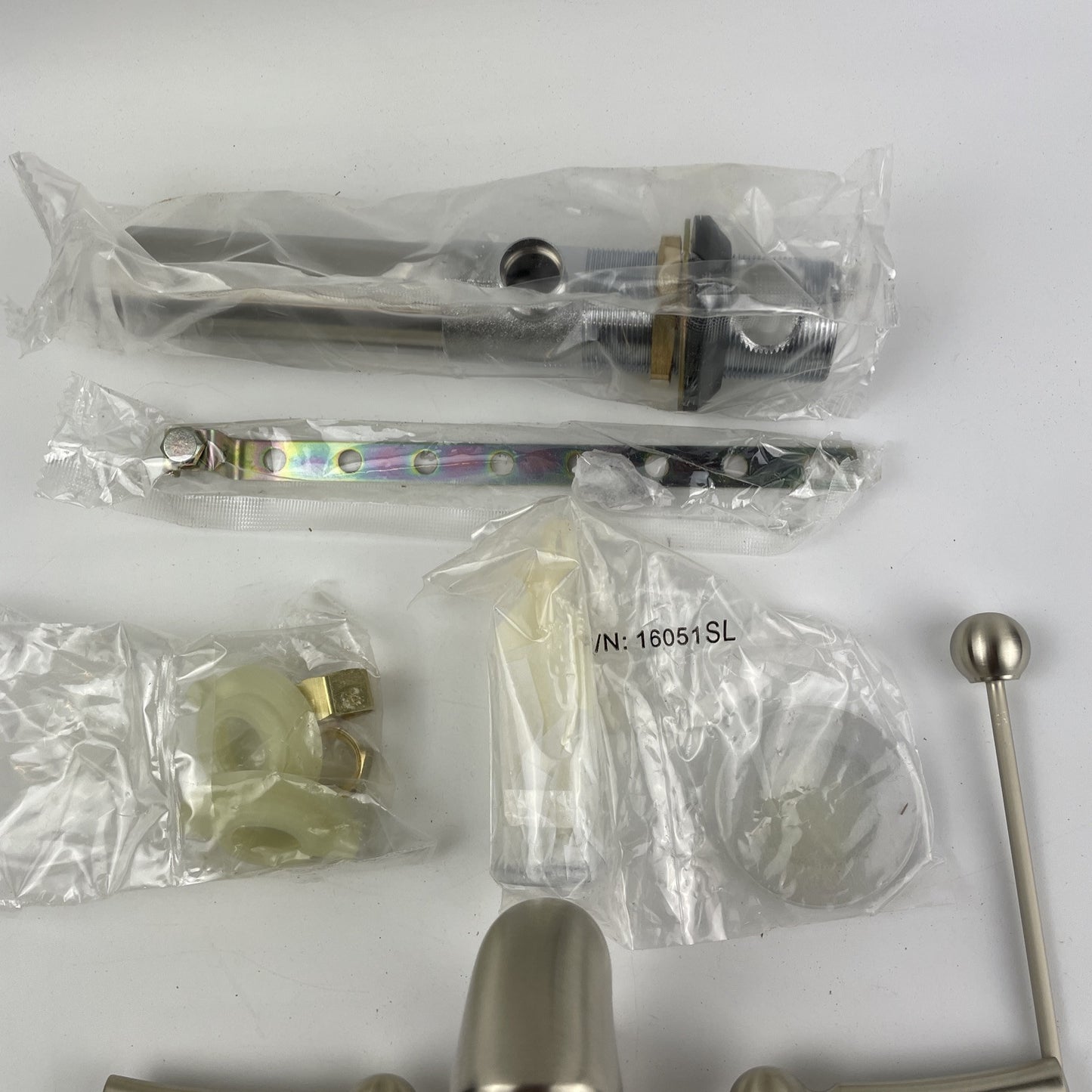 Moen 4505BN Wynford Centerset High-Arc Bathroom Faucet - Brushed Nickel