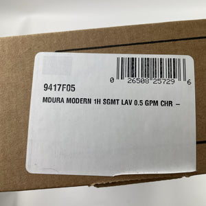 Moen 9417F05 M-Dura Single Handle Centerset Bathroom Faucet - Chrome