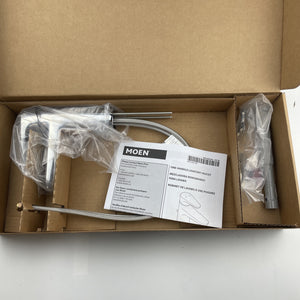 Moen 9417F05 M-Dura Single Handle Centerset Bathroom Faucet - Chrome