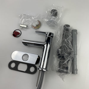 Moen 84794 Meena Single-Handle Single Hole Bathroom Faucet - Chrome