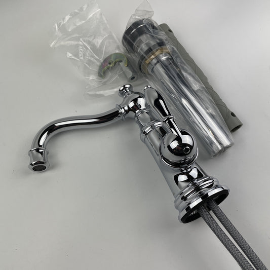 Moen S42107 Weymouth Single Handle Single Hole Bathroom Faucet - Chrome