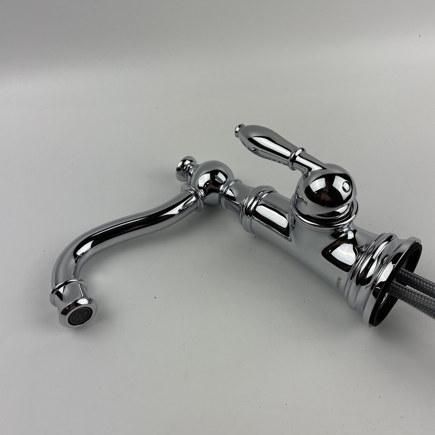 Moen S42107 Weymouth Single Handle Single Hole Bathroom Faucet - Chrome