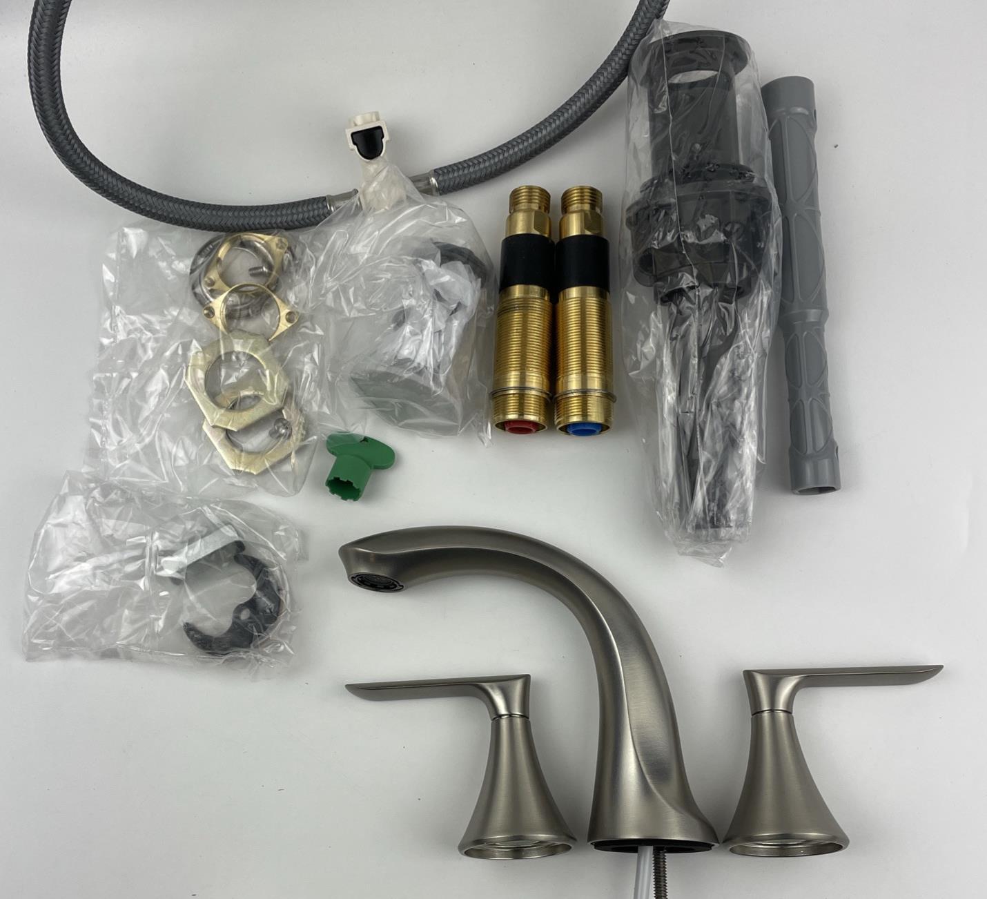 Moen 84517SRN Findlay Widespread 2-Handle Bathroom Faucet - Brushed Nickel