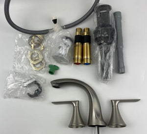 Moen 84517SRN Findlay Widespread 2-Handle Bathroom Faucet - Brushed Nickel