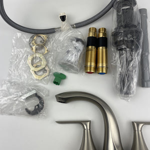 Moen 84517SRN Findlay Widespread 2-Handle Bathroom Faucet - Brushed Nickel