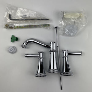 (READ) Moen T6405 Belfield Two-Handle Bathroom Faucet - Chrome