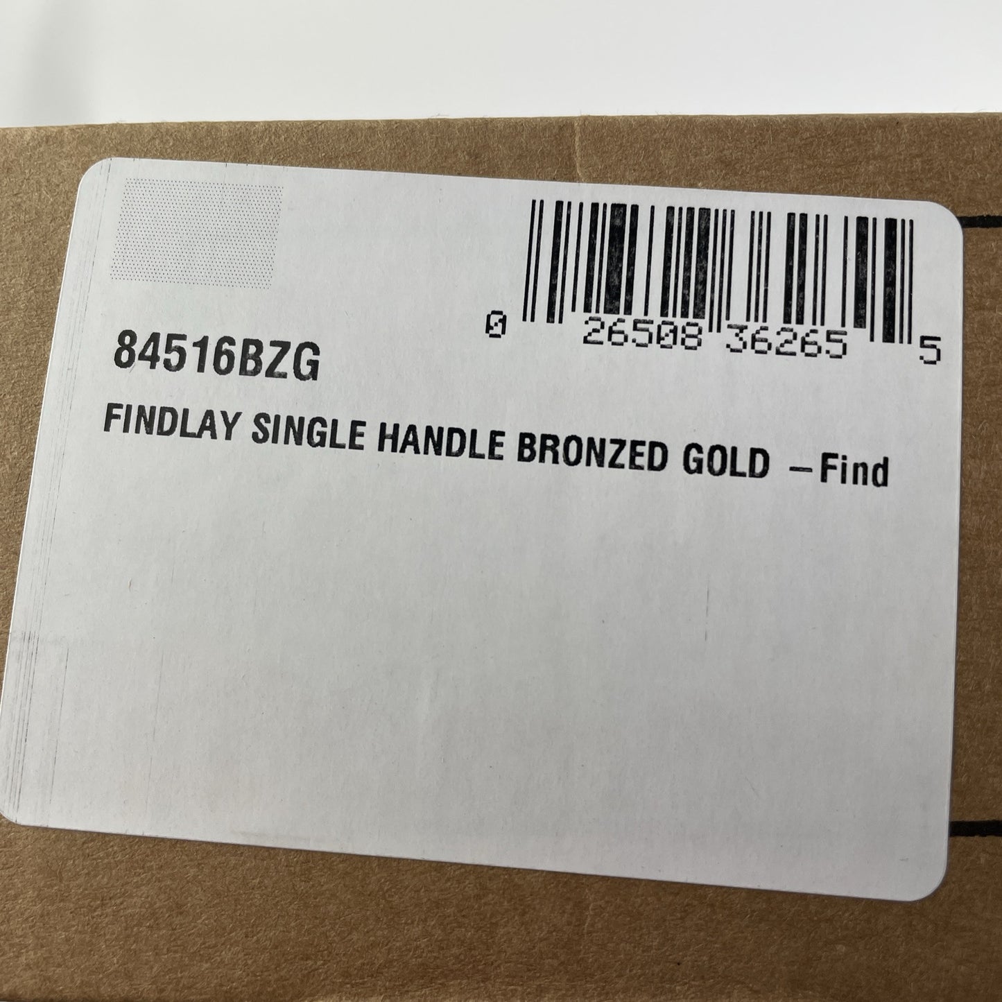 Moen 84516BZG Findlay Single-Handle Centerset Bathroom Faucet - Bronzed Gold