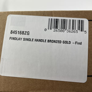 Moen 84516BZG Findlay Single-Handle Centerset Bathroom Faucet - Bronzed Gold