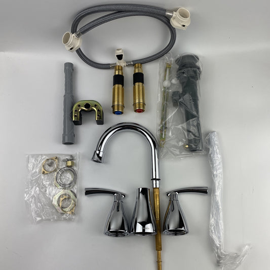 Moen 84716 Essie 2-Handle Widespread Bathroom Faucet - Chrome