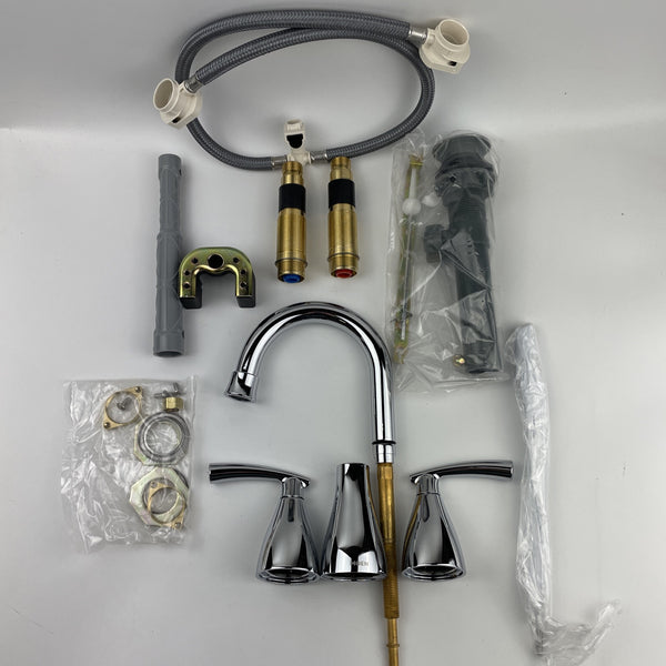 Moen 84716 Essie 2-Handle Widespread Bathroom Faucet - Chrome