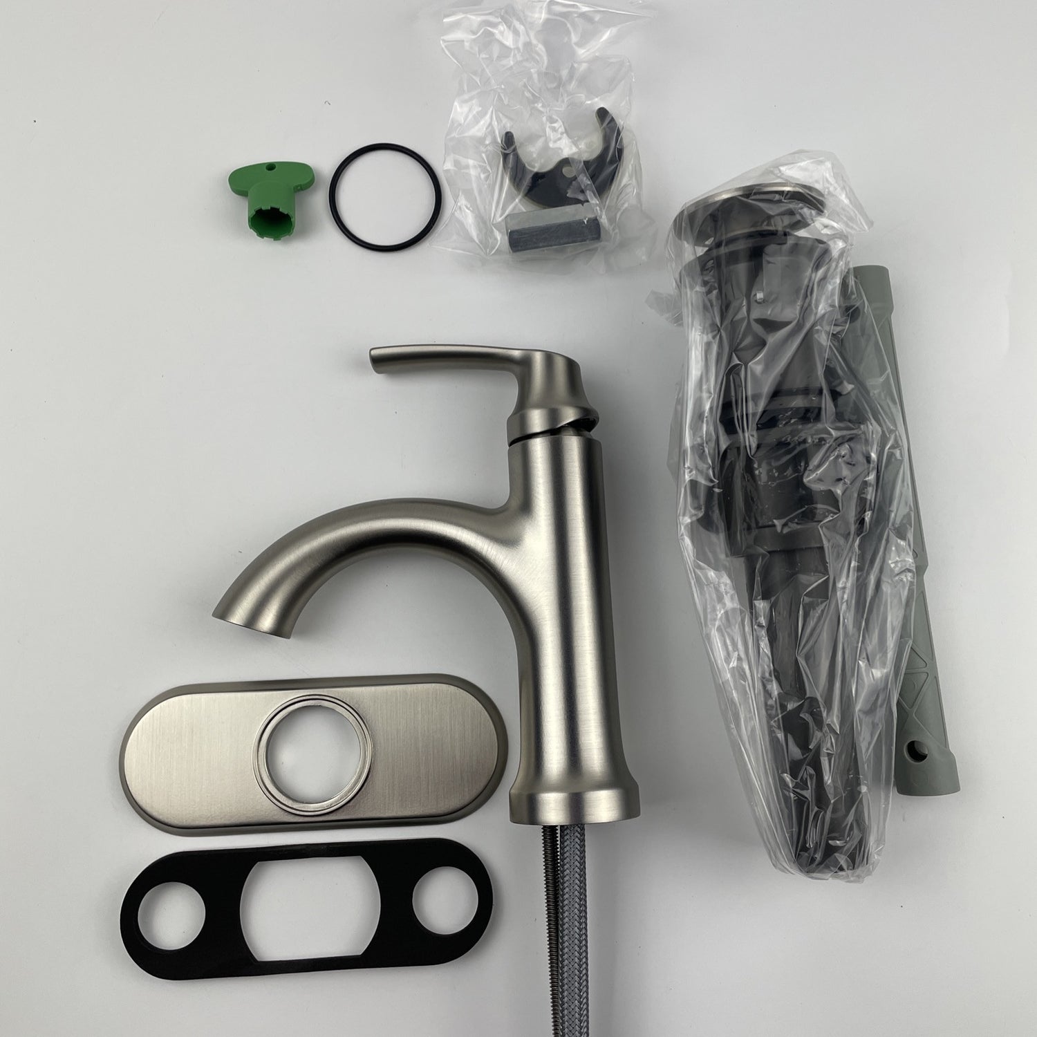 Moen 84980SRN Wellton One Handle Centerset Bathroom Faucet - Brushed Nickel