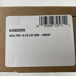 Moen 84980SRN Wellton One Handle Centerset Bathroom Faucet - Brushed Nickel