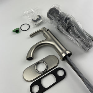 Moen 84980SRN Wellton One Handle Centerset Bathroom Faucet - Brushed Nickel