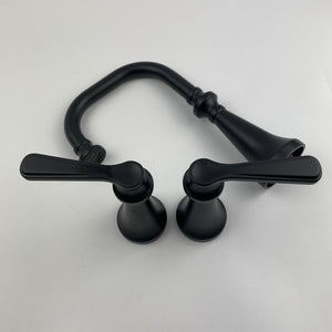 (READ) Moen TS44102BL Colinet Two-Handle High Arc Bathroom Faucet - Matte Black